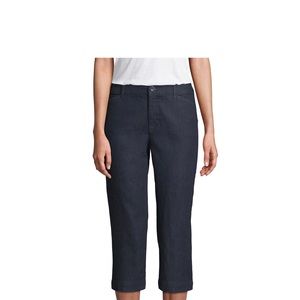 St. John’s Bay Dark Blue Denim Capris